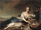 France Canvas Paintings - Marie Adelaide of France as Flora